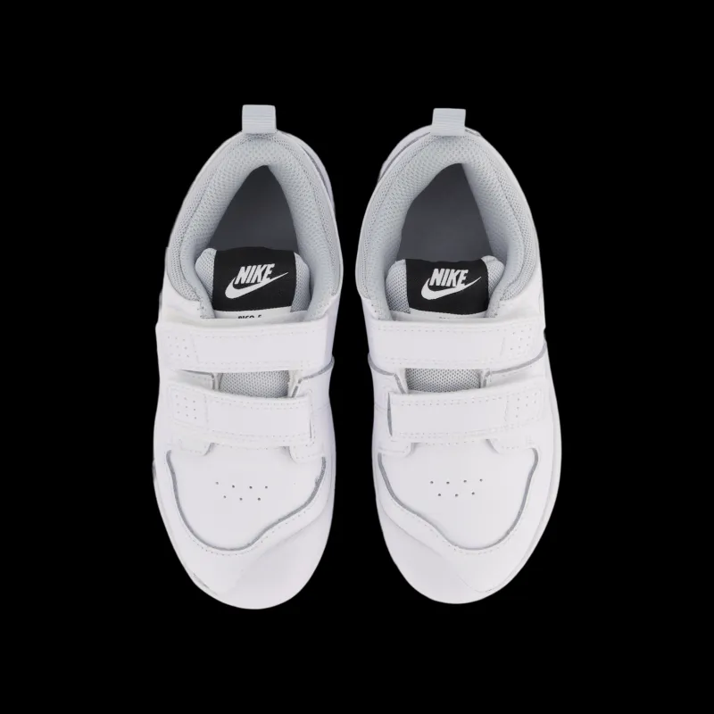 Nike Pico 5 Infant/Toddler Shoes WHITE/WHITE-PURE PLATINUM Guld och Vit Clearance