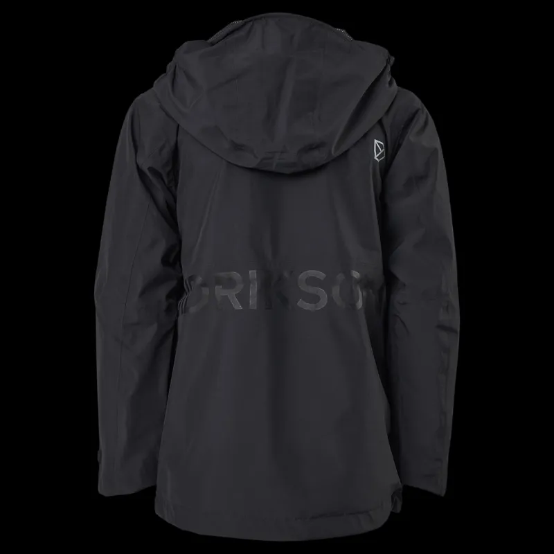 Didriksons Piko Boys Jacket 5 Black Svart New
