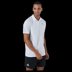 adidas Tennis Pique Polo Shirt 000/white Vit
