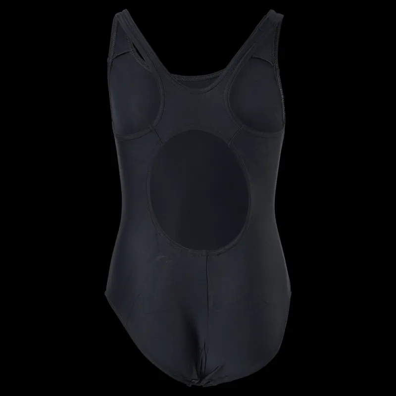 Hot Speedo Plastisol Placement Muscleback Black/neon Svart