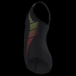 Speedo Plastisol Placement Muscleback Black/Yellow Svart och Gul Clearance