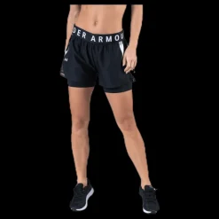 Outlet Under Armour Play Up 2-in-1 Shorts Black Svart