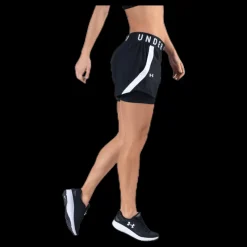 Outlet Under Armour Play Up 2-in-1 Shorts Black Svart