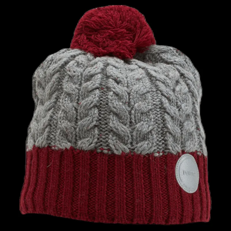 Reima Pohjola Beanie Red Röd Discount