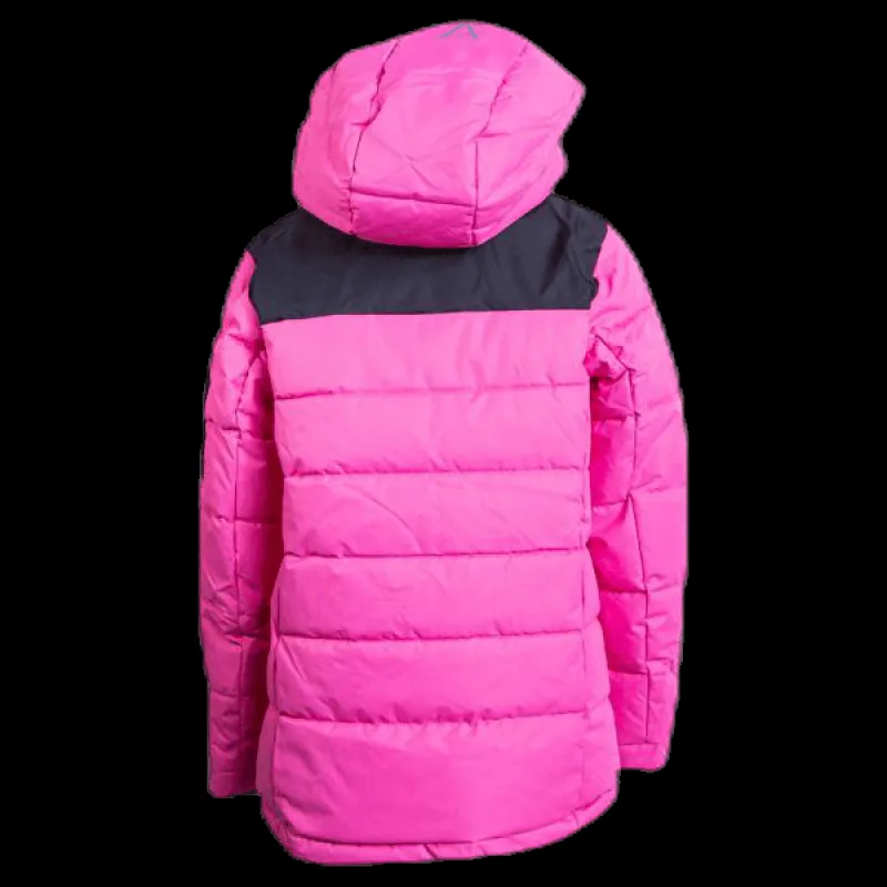 Clearance ColourWear Polar Youth Puff Jacket Pink/Black Rosa och Svart