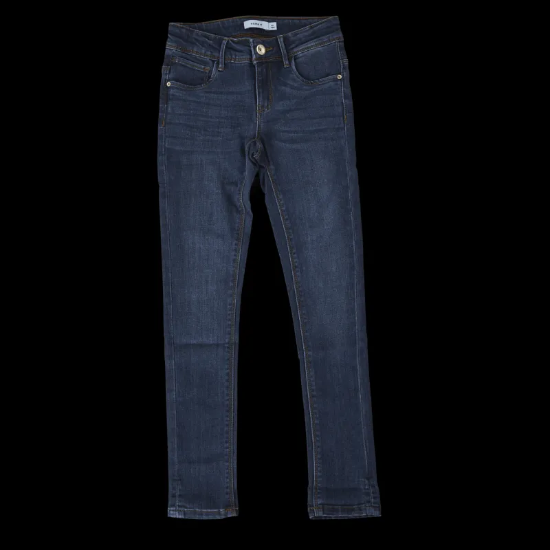 Best Name It Polly Dnm Tecos 3399 Pant Blue Blå