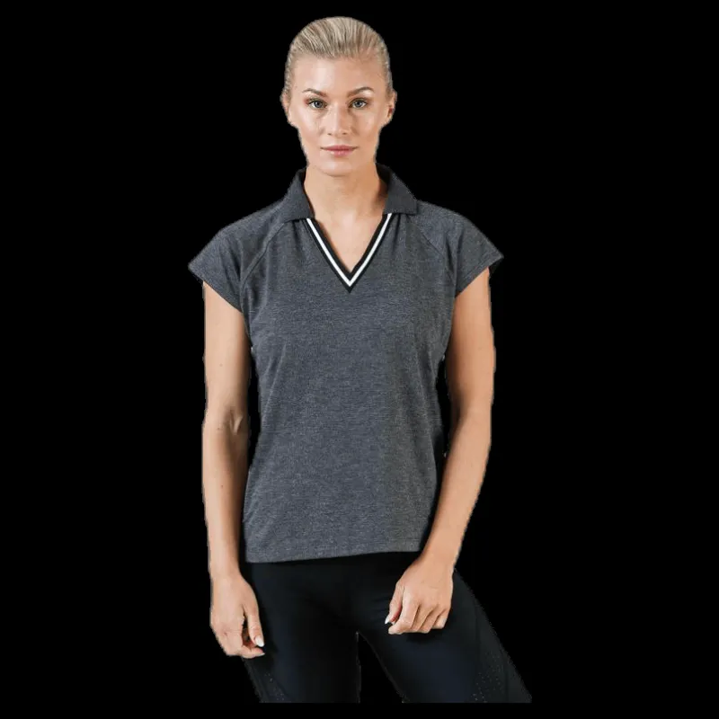 Nike Polo SS KT Burnout Black Svart New
