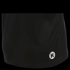 Outlet Kempa Poly Shirt Jr Black Svart