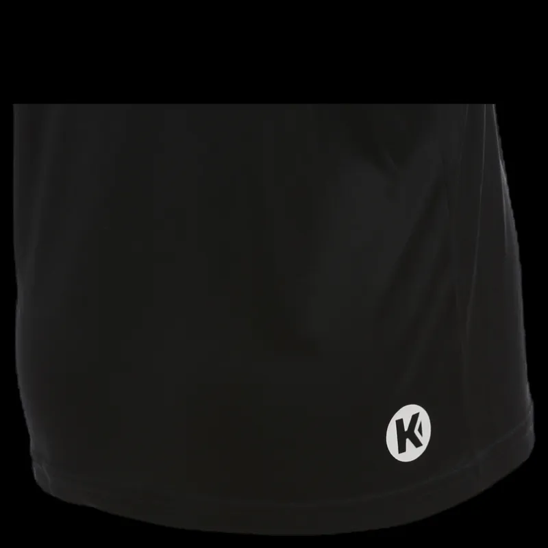 Outlet Kempa Poly Shirt Jr Black Svart
