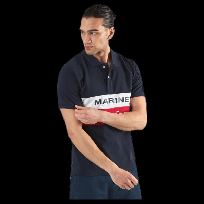 Clearance Marine Pompano Beach Pique Blue Blå