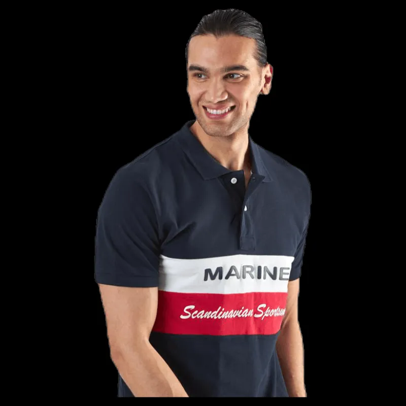 Clearance Marine Pompano Beach Pique Blue Blå