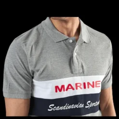 Marine Pompano Beach Pique Grey Grå Best