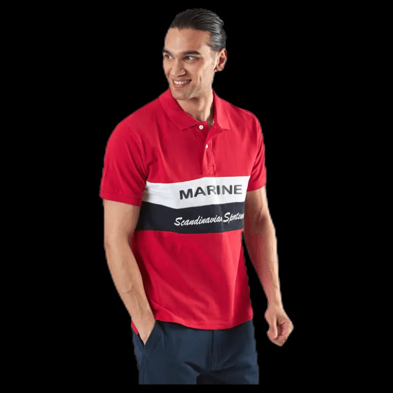 Discount Marine Pompano Beach Pique Red Röd