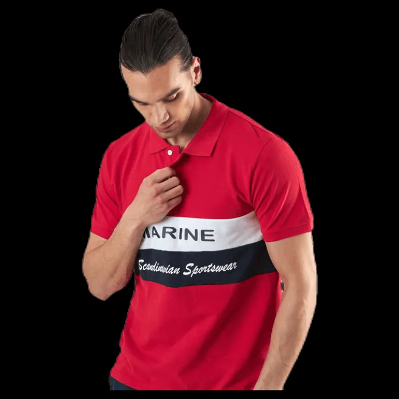 Discount Marine Pompano Beach Pique Red Röd