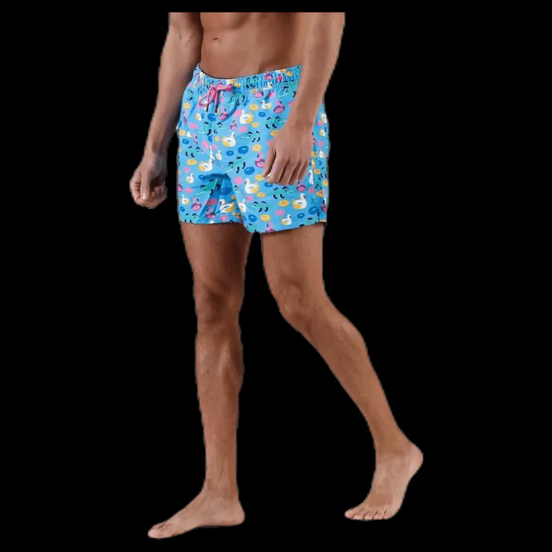 Online Happy Socks Pool Party Swim Shorts Blue Blå
