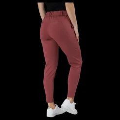 Only Poptrash Easy Colour Pant Pnt Red Röd Outlet