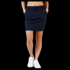 Only Poptrash Easy Skirt Blue Blå Outlet