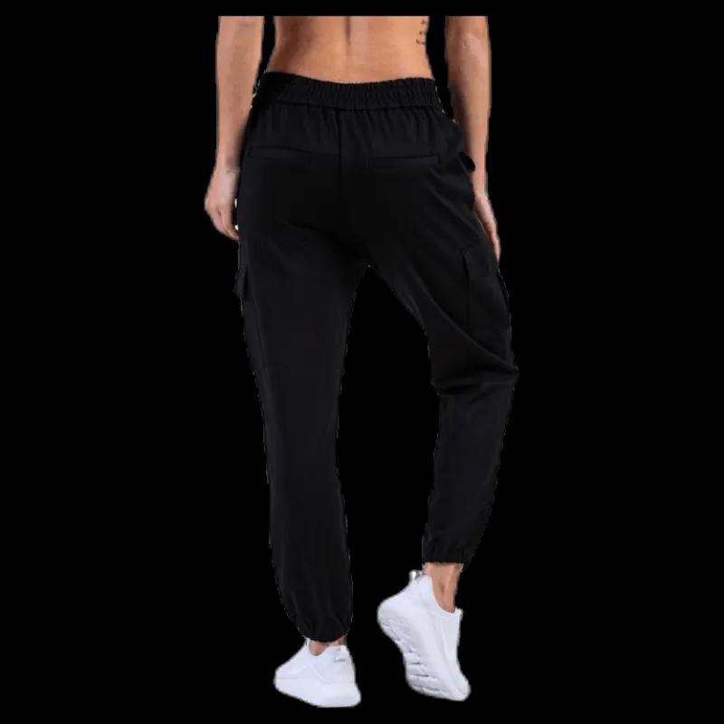 Only Poptrash Life Cargo Belt Black Svart Discount