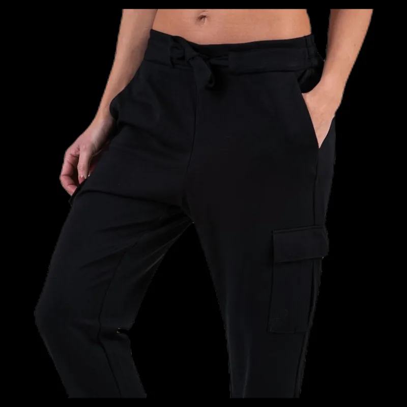 Only Poptrash Life Cargo Belt Black Svart Discount