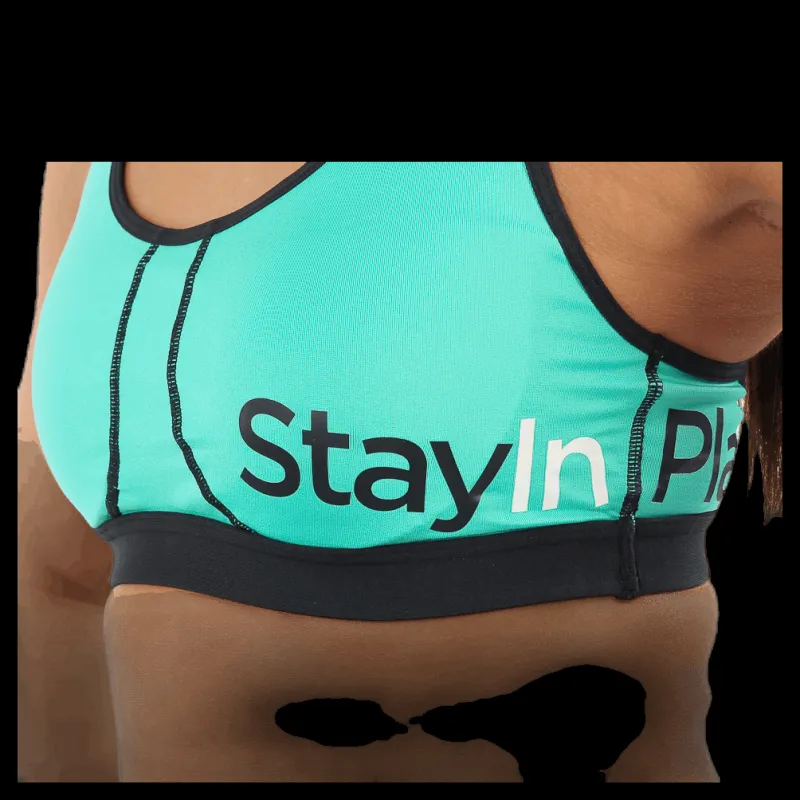 Stay in place Power Bra A/B Turquoise Turkos Online