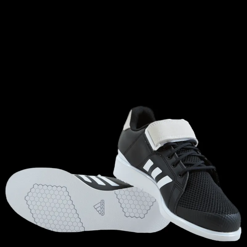 adidas Power Perfect 3 Tokyo Weightlifting Shoes Core Black / Core Black / Cloud White Svart