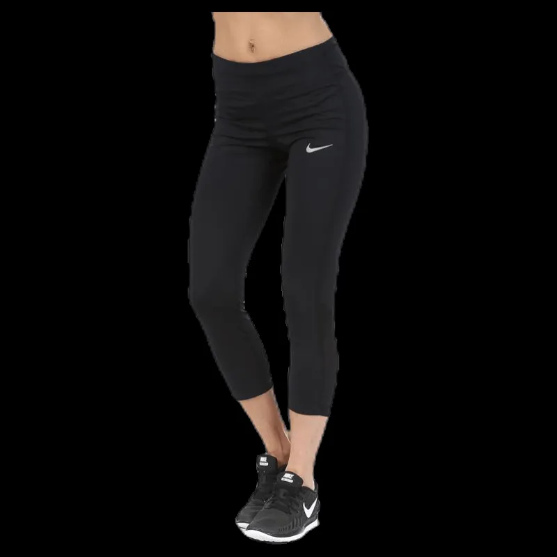 Online Nike Power Racer Crop Black Svart