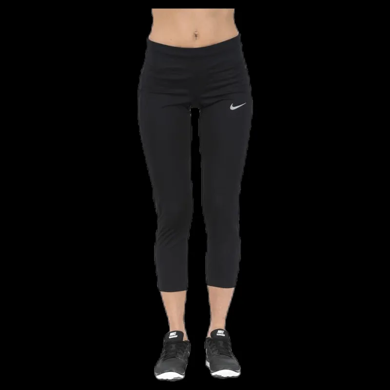 Online Nike Power Racer Crop Black Svart