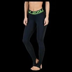 New 2XU Power Recovery Tights Black Svart