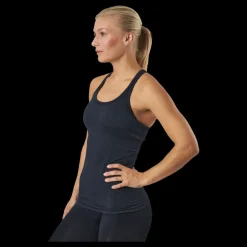 Famme Power Tank Top Black Svart Discount