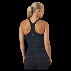 Famme Power Tank Top Black Svart Discount