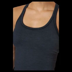 Famme Power Tank Top Black Svart Discount
