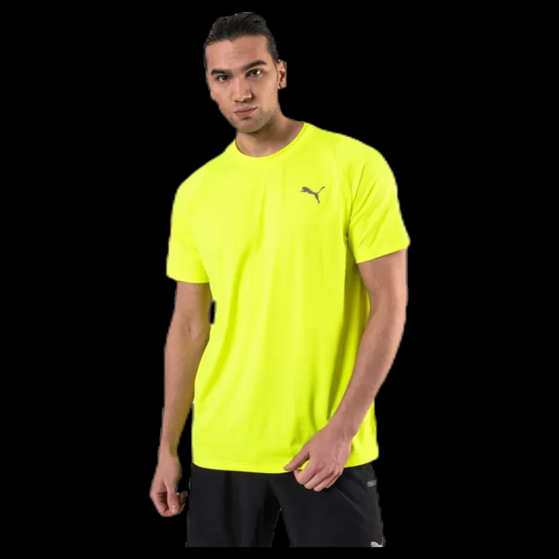 Outlet Puma Power Thermo R+ Tee Yellow Gul