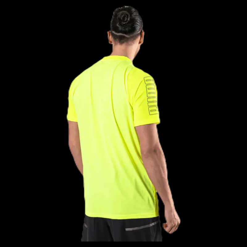 Outlet Puma Power Thermo R+ Tee Yellow Gul