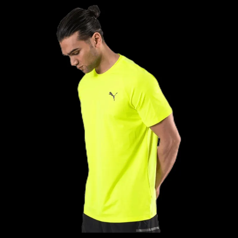 Outlet Puma Power Thermo R+ Tee Yellow Gul