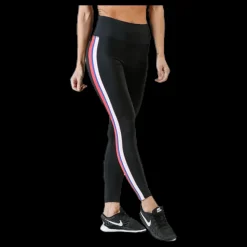 Nike Power Tight MR Gym Elastic 7/8 Black Svart Clearance