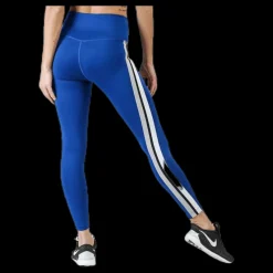 Best Nike Power Tight MR Gym Elastic 7/8 Blue/Black Blå