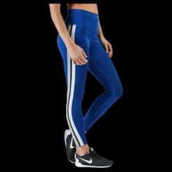 Best Nike Power Tight MR Gym Elastic 7/8 Blue/Black Blå