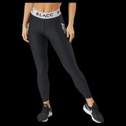 BLACC Power X High Waist Tights 2.0 Black/white Svart Online