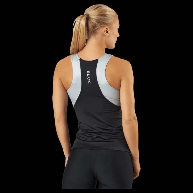 BLACC Power X Tank Top Black/white Svart Best