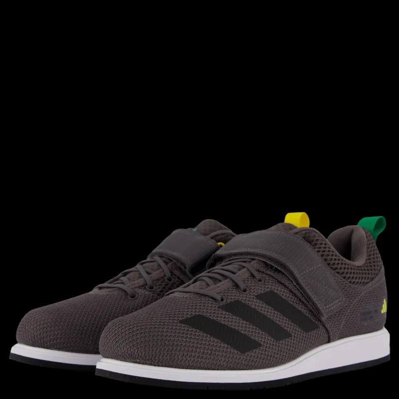Best adidas Powerlift 5 Weightlifting Shoes Charcoal / Core Black / Cloud White Svart och Vit