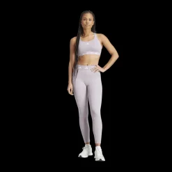 adidas Powerreact Training Medium-Support Techfit Bra Preloved Fig Vit Sale