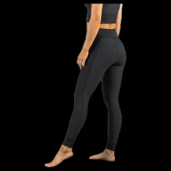 BLACC Prana Rib Tights Black Svart Clearance