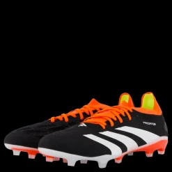 Online adidas Predator 24 Pro Firm Ground Boots Core Black / Cloud White / Solar Red Svart och Vit