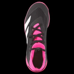 adidas Predator Accuracy.3 Indoor Boots Core Black / Cloud White / Team Shock Pink 2 Svart, Vit och Rosa Sale