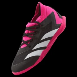 adidas Predator Accuracy.3 Indoor Boots Core Black / Cloud White / Team Shock Pink 2 Svart, Vit och Rosa Sale