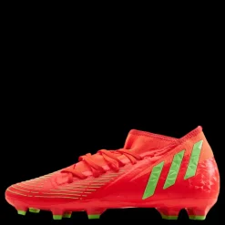 Clearance adidas Predator Edge.3 Firm Ground Boots Solar Red / Team Solar Green / Core Black Röd