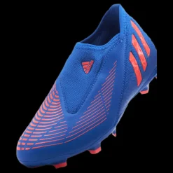 adidas Predator Edge.3 Laceless Firm Ground Boots Hi-Res Blue / Turbo / Hi-Res Blue Blå Discount