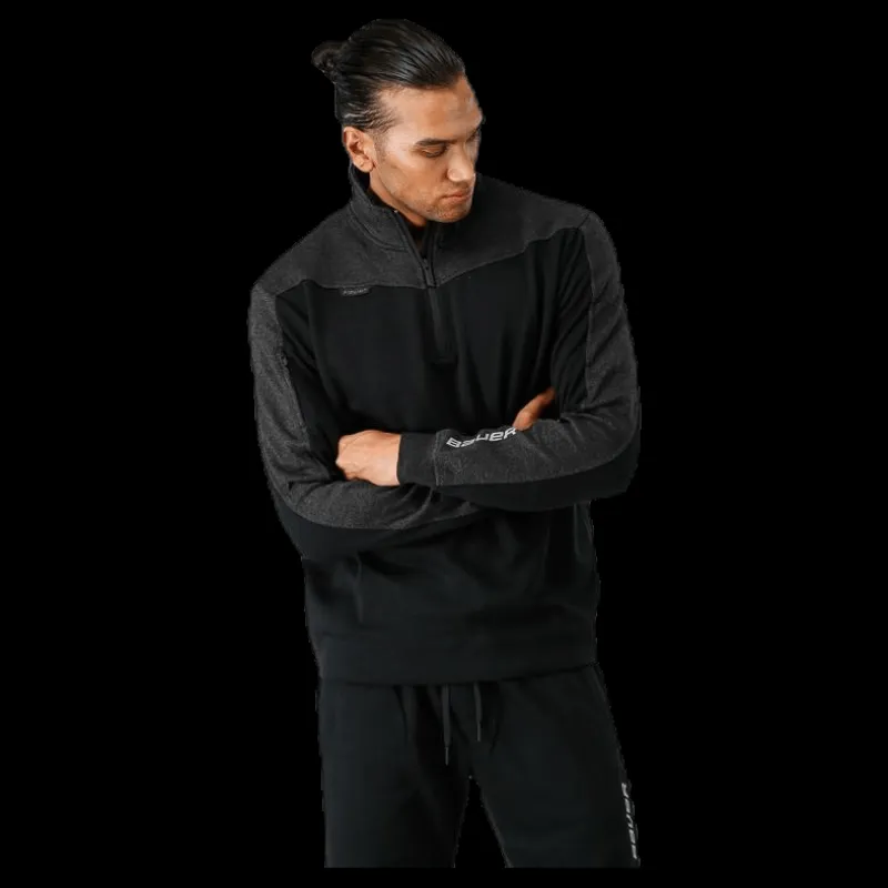 Bauer Premium Fleece 1/4 Zip Black Svart