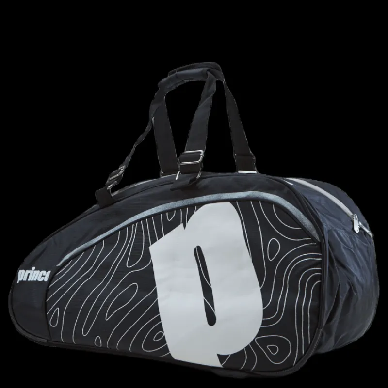 Sale Prince Premium Padel Bag Black/white Svart