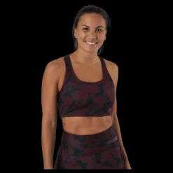 Online Röhnisch Printed Piping Sportsbra Black Miniature Myth Svart